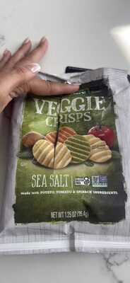 Eatsmart Snacks, Veggie Crisps with Sea Salt, 1.25 Oz
