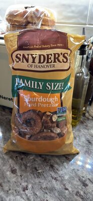 Snyder's of Hanover Sourdough Hard Pretzels, 16 Oz Bag