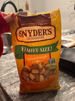 Snyder's of Hanover Sourdough Nibblers Pretzels, 16 Oz