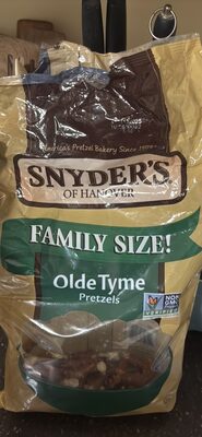 Snyder's of Hanover Old Tyme Pretzels, 16 Oz Bag