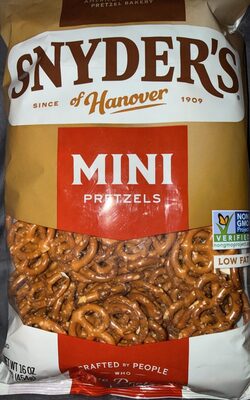 Snyder's of Hanover Mini Pretzels, 16 Oz Bag