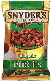 Snyder's of Hanover Jalapeno Flavored Pretzel Pieces, 2.25 Oz