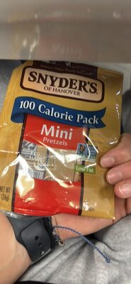 Snyder's of Hanover Mini Pretzels, 100 Calorie Individual Pack