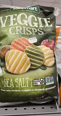 Eatsmart Snacks Veggie Crisps with Sea Salt, 6 Oz Bag