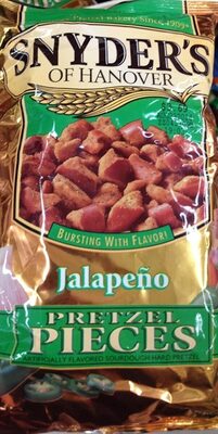 Jalapeno Sourdough Hard Pretzel Pieces, Jalapeno