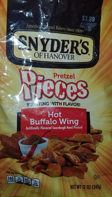 Snyder's of Hanover Pretzel Pieces, Hot Buffalo Wing, 12 Oz