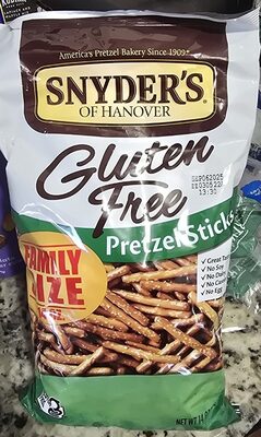 Snyder's of Hanover Gluten Free Pretzel Sticks, 14 Oz