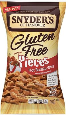 Snyder's of Hanover Gluten Free Pretzel Pieces, Hot Buffalo Wing, 7 Oz