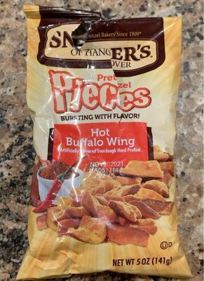 Snyder's of Hanover Hot Buffalo Wing Flavored Pretzel Pieces, 5 Oz