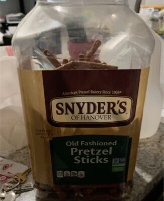 Old Fashioned Pretzel Sticks, Old Fashioned