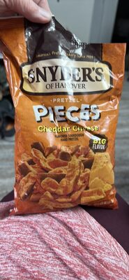 Snyder's of Hanover Cheddar Cheese Flavored Pretzel Pieces, 11.25 Oz