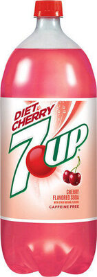 Diet Cherry Flavored Caffeine Free Soda, Diet Cherry
