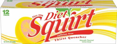 Thirst Quencher Diet Soda, Grapefruit