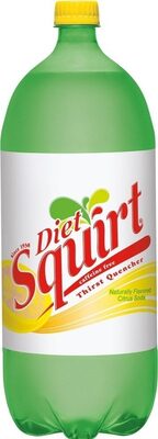 Diet Thirst Quencher, Naturally Flavored Grapefruit Soda, Grapefruit