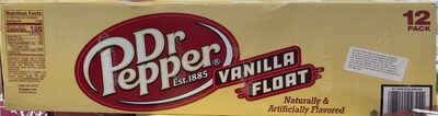 Soda, Vanilla Float