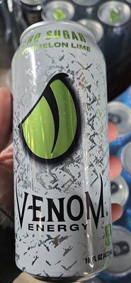 Venom, Energy Drink, Watermelon & Lime, Watermelon & Lime