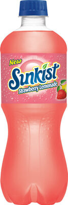 Strawberry Lemonade Soda, Strawberry; Lemonade