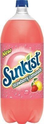 Strawberry Lemonade Soda, Strawberry; Lemonade