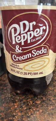 Dr Pepper Cream Soda, 591 Ml