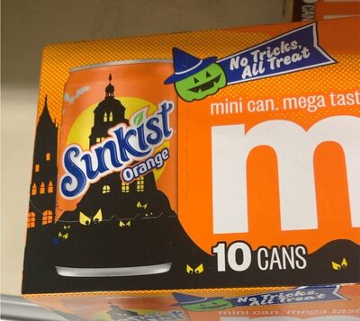 Mini Orange Soda, Orange