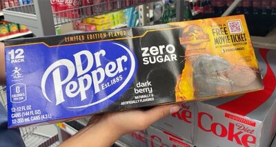 Dark Berry Zero Sugar Soda, Berry