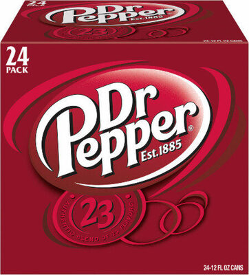 Dr Pepper Soda, 12 Fl Oz, 24 Count