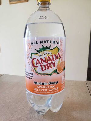 Mandarin Orange Sparkling Seltzer Water, Mandarin Orange