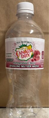 All Natural Pomegranate Cherry Sparkling Seltzer Water, Pomegranate Cherry