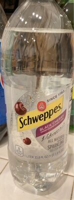 Black Cherry Sparkling Seltzer Water, Black Cherry