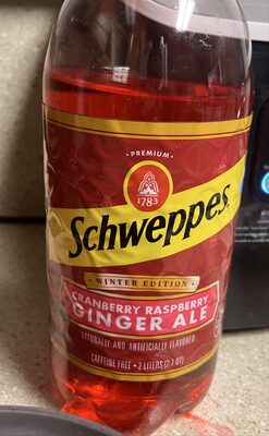 Cranberry Raspberry Ginger Ale, Cranberry; Raspberry