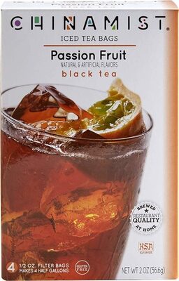 Passion Fruit Iced Black Tea Bags, Passion Fruit