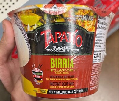 Birria Ramen Noodle Instant Soup Mix, Birria