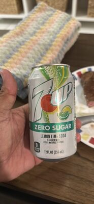 Diet Lemon Lime Flavored Caffeine Free Soda, Diet