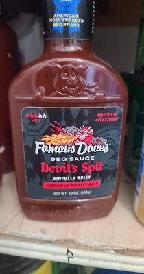 Devil's Spit BBQ Sauce, Hot
