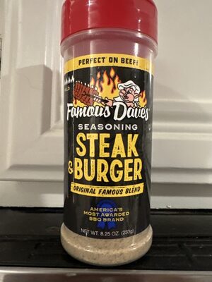 Steak & Burger Seasoning, Steak & Burger