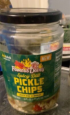 Spicy Dill & Garlic Pickle Chips, Spicy Dill