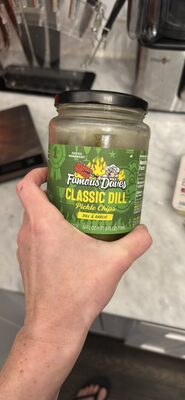 Classic Dill & Garlic Pickle Chips, Classic Dill & Garlic