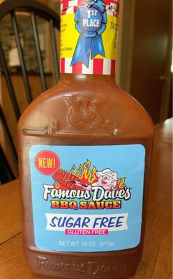 BBQ Sugar Free Sauce, BBQ