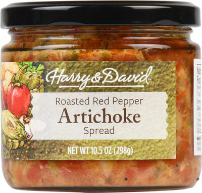 Roasted Red Pepper Artichoke Spread, Roasted Red Pepper