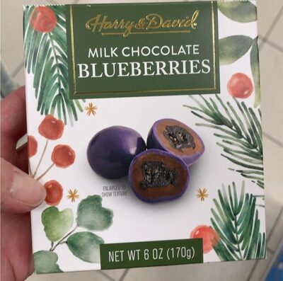 Milk Chocolate Blueberries, Milk Chocolate