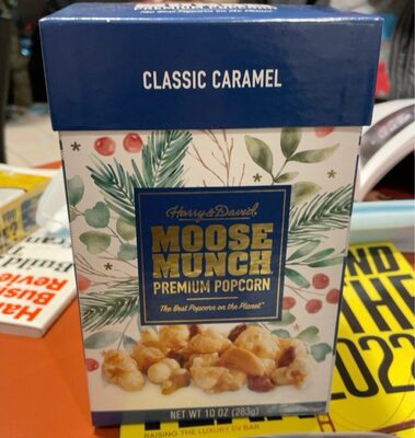 Classic Caramel Moose Munch Premium Popcorn, Classic Caramel