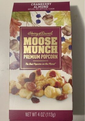 Cranberry Almond Premium Popcorn, Cranberry Almond