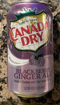 Canada Dry, Ginger Ale, Blackberry, Blackberry