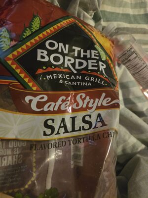 Caf Style Salsa Flavored Tortilla Chips, Salsa