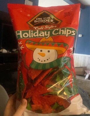 Cafe Style Holiday Tortilla Chips, Cafe Style