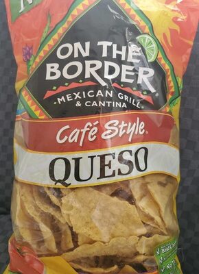 Queso Flavored Cafe Style Tortilla Chips, Queso