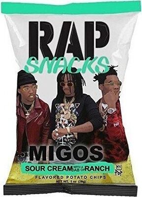 Migos Flavored Potato Chips, Migos