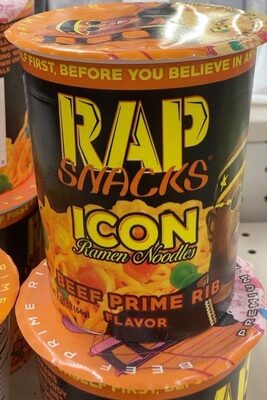 Beef Prime Rib Icon Ramen Noodles, Beef Prime Rib