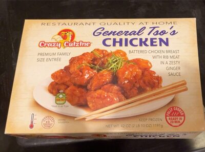 Battered Chicken Breast With Rib Meat In A Zesty Ginger Sauce, Battered