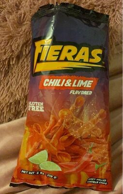 Chili & Lime Flavored Spicy Rolled Tortilla Chips, Chili & Lime